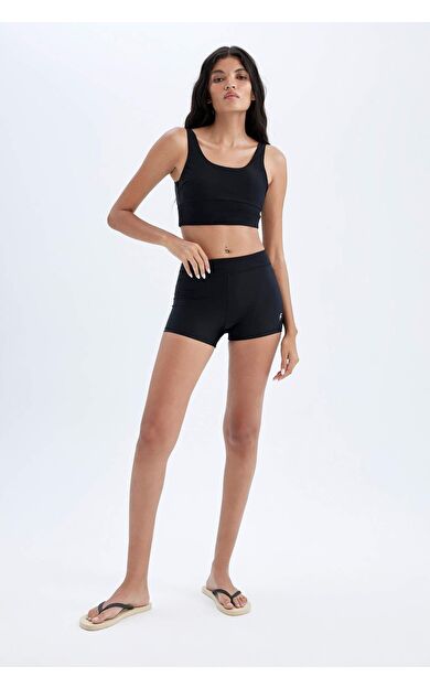 DeFacto DeFactoFit Slim Fit Deniz Şortu B6397AX24HSBK81