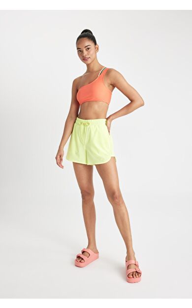 DeFacto DeFactoFit Slim Fit Esnek Dokulu Deniz Şortu B6571AX24HSYL205