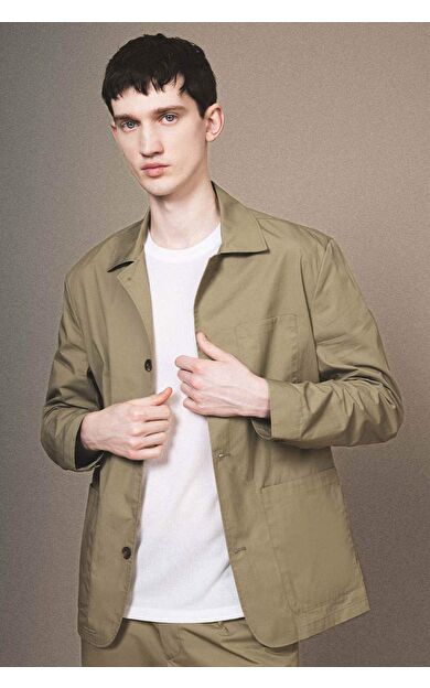 DeFacto Regular Fit Polo Yaka Blazer Ceket