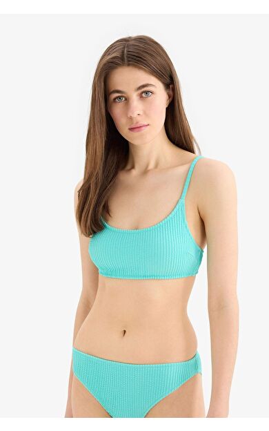 DeFacto Regular Fit Bürümcük Bikini Üstü-Fall in Love B7207AX25SMGN1173