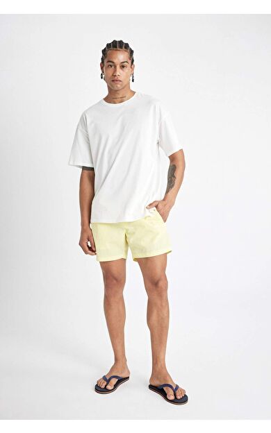 DeFactoFit Kısa Boy Deniz Şortu B7227AX24HSYL236