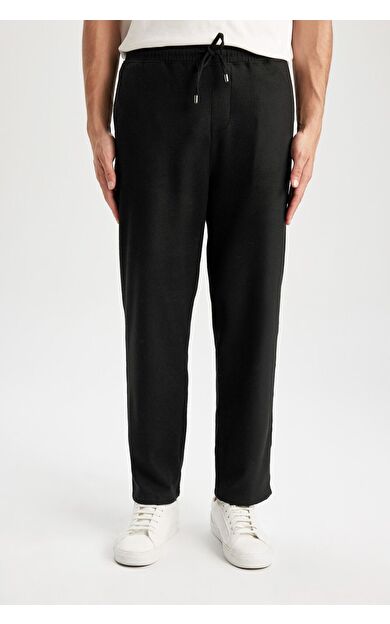 DeFacto Relax Fit Pantolon B7336AX23WNBK81