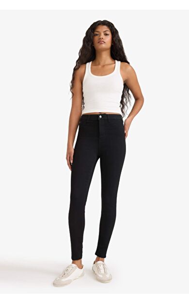 DeFacto Yüksek Bel Bilek Boy Jean Pantolon B7498AX25AUNM40