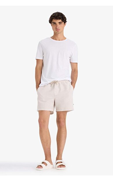 DeFacto Çizgili Kısa Boy Deniz Şortu