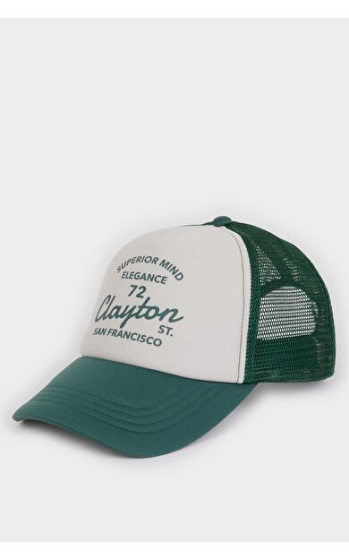 DeFacto Erkek Baskılı Beyzbol Basketbol Şapkası