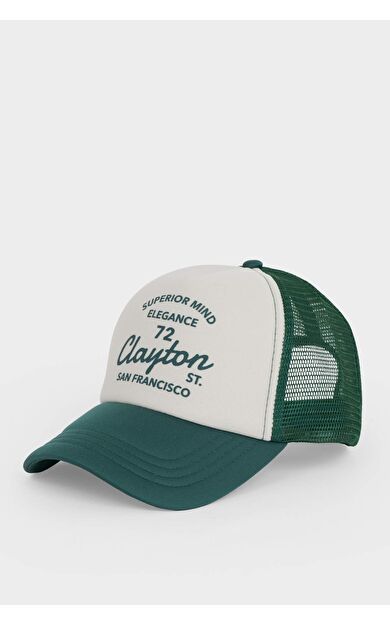 DeFacto Erkek Baskılı Beyzbol Basketbol Şapkası