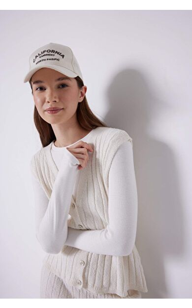 DeFacto Kadın Pamuklu Cap Şapka B7805AX25SMBG122