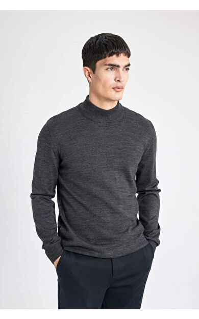 DeFacto Slim Fit Dar Kesim Kazak