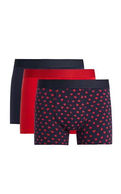 DeFacto Regular Fit 3'lü Boxer