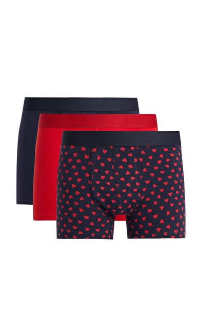 DeFacto Regular Fit 3'lü Boxer