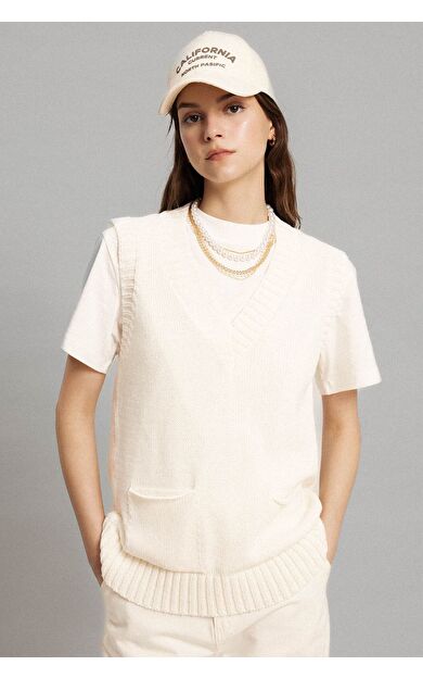 DeFacto Regular Fit Polo Yaka Süveter