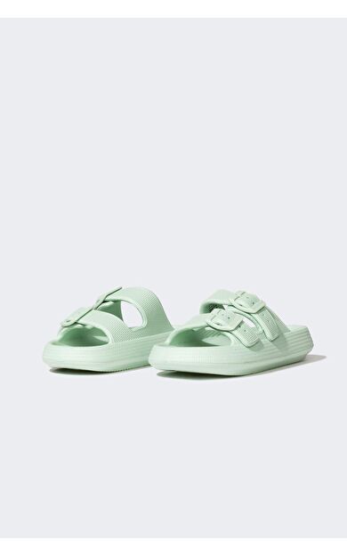 DeFacto DeFactoFit Kız Çocuk Yüksek Taban Çift Bantlı Eva Terlik