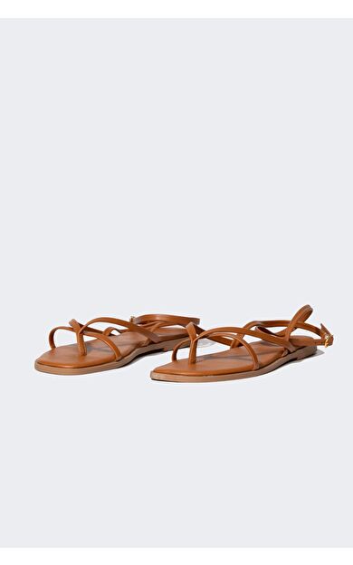 DeFacto DeFactoFit Kadın Bağcıklı Düz Taban Sandalet