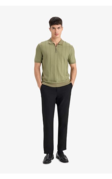 Jogger Fit Düz Paça Pantolon B8577AX25AUBK27