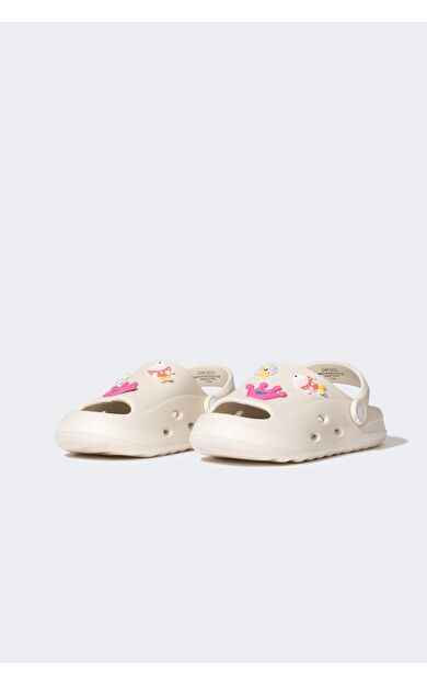 Kız Çocuk Tek Bantlı Yüksek Taban Terlik