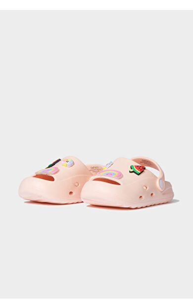 DeFacto Kız Çocuk Tek Bantlı Yüksek Taban Eva Terlik