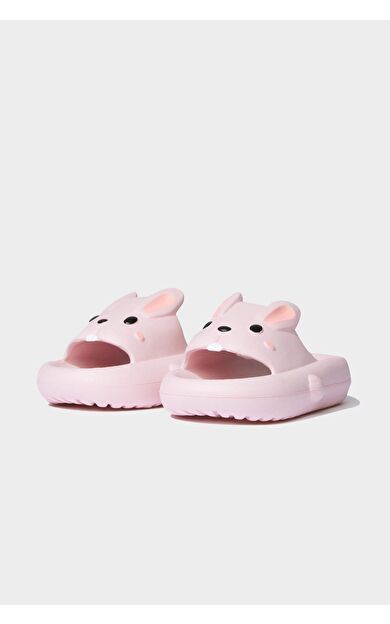 Kız Çocuk Yüksek Taban Tek Bantlı Eva Terlik