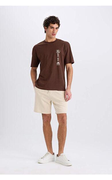 DeFacto Regular Fit Düz Paça Şort B8672AX25SPBG702