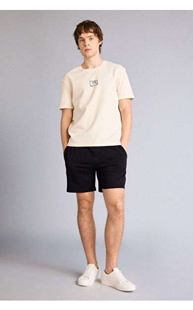 DeFacto Regular Fıt Düz Paça Şort