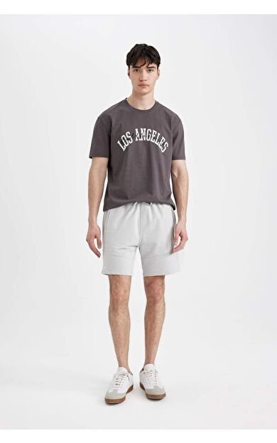 DeFacto Slim Fit Dar Paça Şort B8674AX24SMGR184