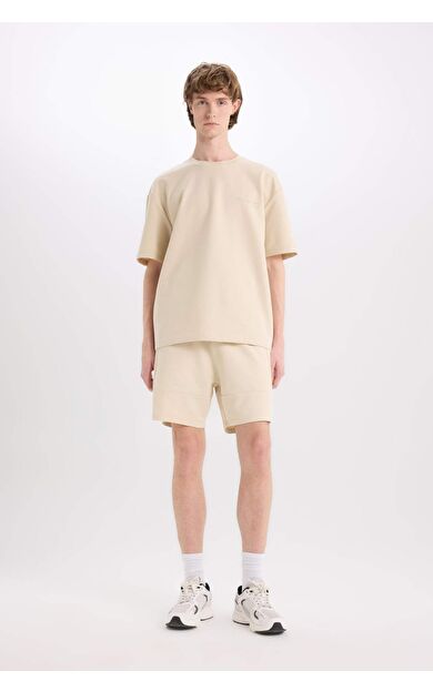 DeFacto Slim Fit Dar Kesim Dar Paça Şort B8674AX25SPBG702