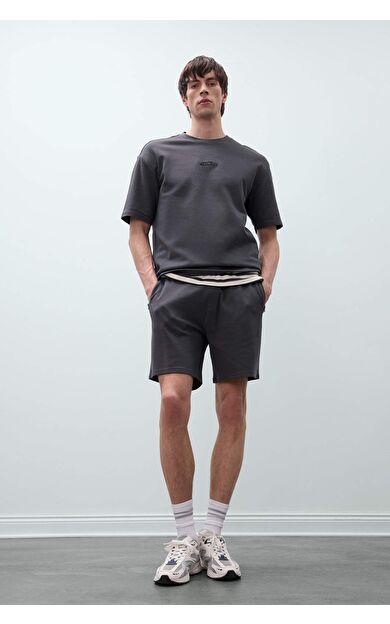 DeFacto Regular Fit Düz Paça Şort B8792AX25SMAR104