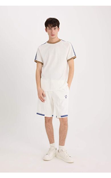 DeFacto Regular Fit Düz Paça Şort B8794AX25SMER105