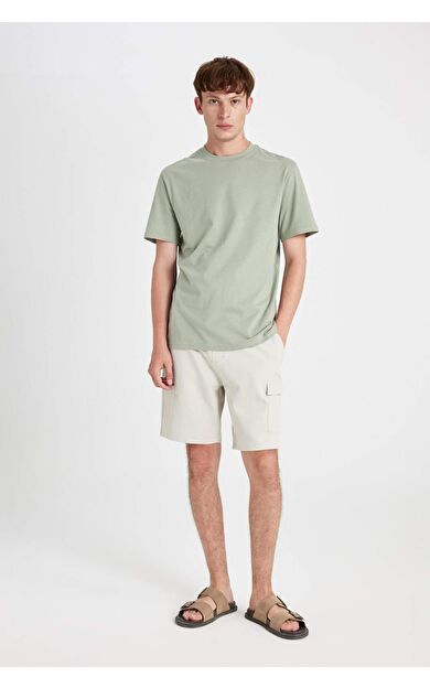 DeFactoFit Regular Fit Düz Paça Şort B8796AX24SMBG766