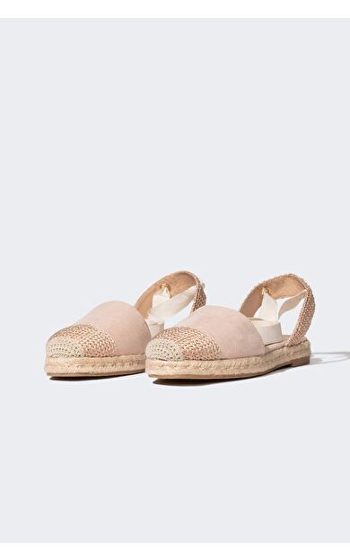 Kadın Düz Taban Bağcıklı Espadril