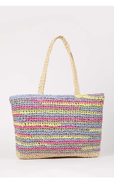 DeFactoFit Kadın Hasır El Çantası