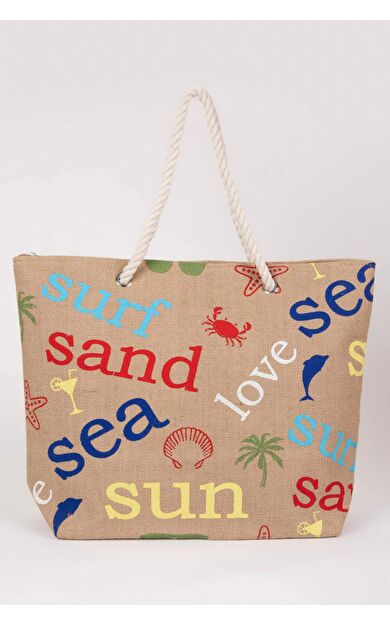 Kadın Hasır El Çantası B9065AXNSKR1