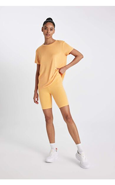 DeFactoFit Biker Beli Saran Sporcu Tayt B9544AX24SMOG607