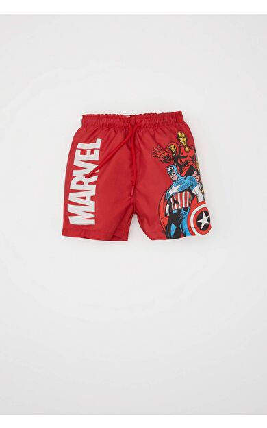 DeFactoFit Erkek Bebek Marvel Comics Deniz Şortu