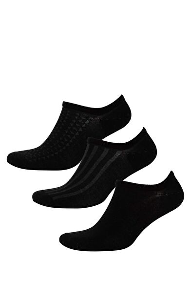 DeFacto Erkek Dikişsiz 3'lü Bambu Sneaker Çorap