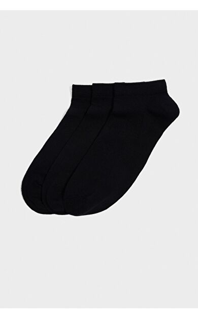 DeFacto Erkek Dikişsiz 3'lü Bambu Patik Çorap
