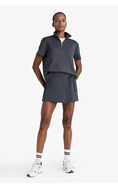 DeFacto DeFactoFit Standart Fit Kısa Paça Sporcu Modal Şort C0556AX25SMAR231