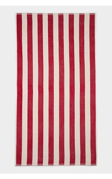 Kadın Desenli Pamuklu Plaj Havlusu