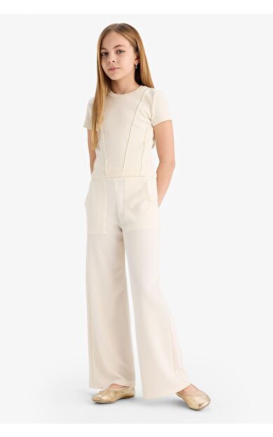 DeFacto Kız Çocuk Wide Leg Pantolon C1180A825SMER98