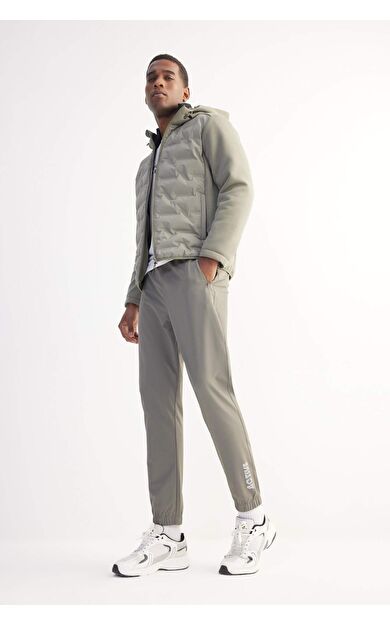 DeFacto DeFactoFit Slim Fit Dokuma Sporcu Jogger Eşofman Altı Dar Kesim Çift Cepli C1212AX25SPKH398