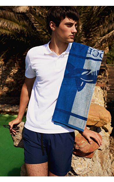 DeFacto Regular Fit Basic Düz Kısa Kollu Pike Polo Tişört C1293AX25SPWT34