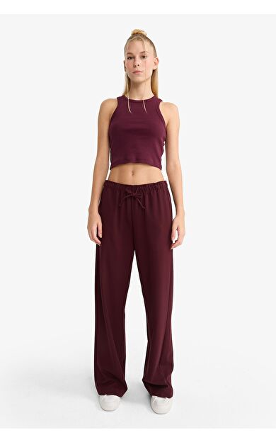 DeFacto Coool Wide Leg Normal Bel Pantolon C1428AX25AUBR288