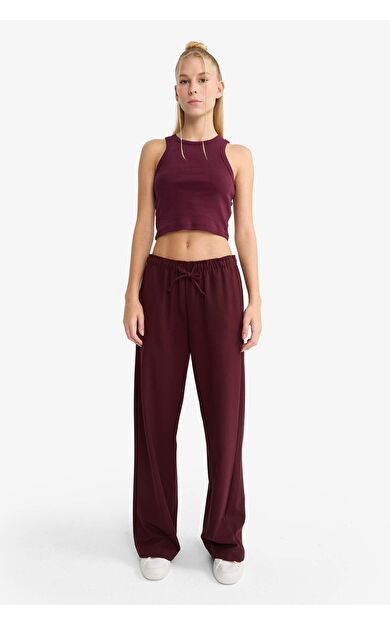 DeFacto Coool Wide Leg Normal Bel Pantolon C1428AX25AUBR288