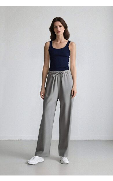 DeFacto Coool Wide Leg Normal Bel Pantolon C1428AX25SPGR396