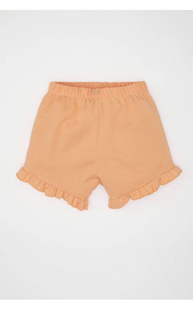 DeFactoFit Kız Bebek Regular Fit Pike Şort