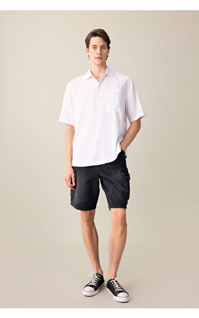 DeFactoFit Kargo Fit Jean Bermuda C1513AX24SMNM40