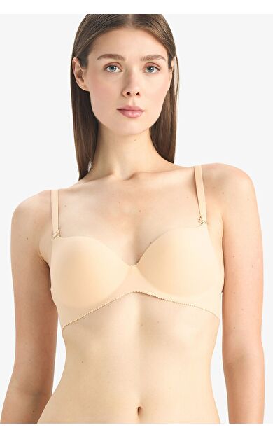 DeFacto Fall in Love Yarım Dolgulu Micro Tişört Bra C1525AX25SPBG392