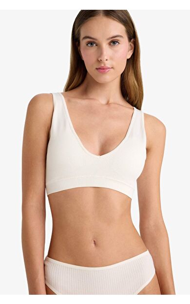 Çıkarılabilir Pedli Seamles Bra-Fall in Love C1642AX25AUWT46