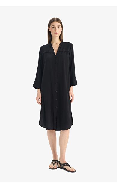 Fall in Love Regular Fit Baskılı Plaj Kıyafeti