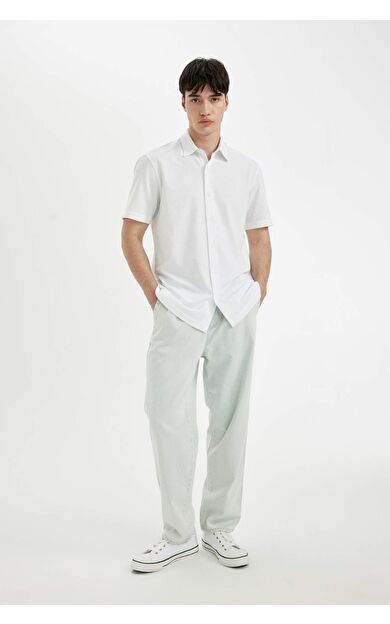 DeFacto Wide Leg Fit Geniş Kalıp Normal Bel Geniş Paça Jean Pantolon C2045AX24SMNM63