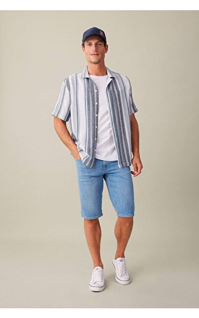 Slim Fit Jean Bermuda C2692AX24SMNM39